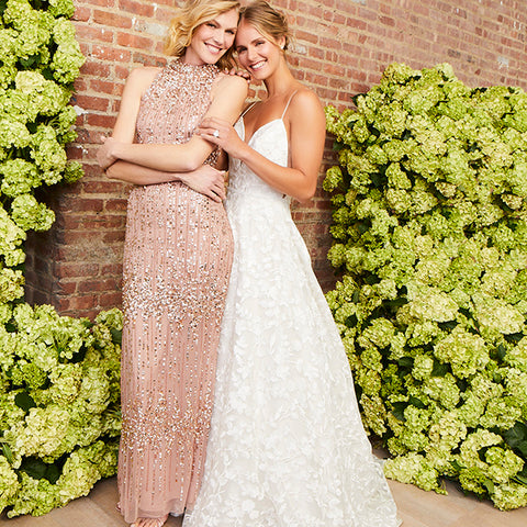 rose gold mother of the bride dresses